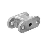 Adapter f. Fahrradträger Kastenwagen 2 Loch Flanschkugel 90mm Lochbild AHK