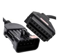 Adapter Kabel OBD 2 Stecker auf 10 Pin Tech 2 II 16 Pin kompatibel mit OPEL 2010