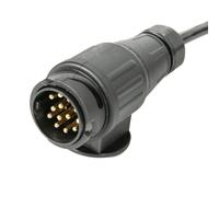 Adapter mit Kabel, 13-polig auf 7-polig für Anhänger von Norauto, 50cm