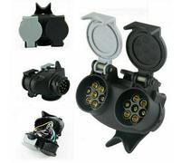 Adapter PKW Anhänger 13-polig auf 7-polig KFZ Anhänger Auto Stecker Steckdose DE