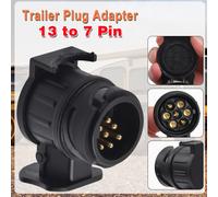 Adapter PKW Anhänger 7 auf 13 / 13 auf 7 polig Kurzadapter 12V Stecker Wohnwagen