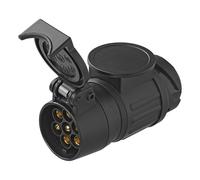 ProPlus adapter 13-7-polig 12V 10 cm schwarz