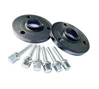 Adapterscheiben Für Smart Für Cabrio 450 Für City-Coupe 450 Für FORTWO 2 STÜCKE 15mm 3X112 CB=57,1 Verbreiterte Flansch-Radabstandshalter Zentrischer Radnabenadapter Lochkreisadapter(2PCS 15MM Black)