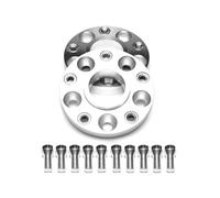 Adapterscheiben Lochkreisadapter aus Hochfestigkeitsaluminium gefertigt inklusive Schrauben zur Befestigung der Adapterscheiben 25mm 5x112 M14 auf 5x120 M12 NLB 57,1 mm auf 72,6 mm 1039086