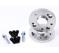 Adapterscheiben Lochkreisadapter aus Hochfestigkeitsaluminium gefertigt inklusive Schrauben zur Befestigung der Adapterscheiben X-Parts 4x100 auf 5x100 NLB 57,1mm (15mm)