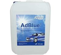 AdBlue® 2 x 10 Liter Kanister von Hoyer mit Ausgießer für Audi, VW, Mercedes + 2 Stück Musterbatterien Mignon AA CardioCell Plus Batterien Erstausrüster Qualität