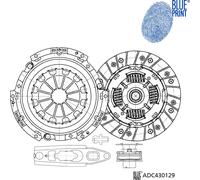 ADC430129 Kupplungssatz