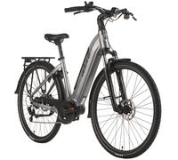 ADORE E-Citybike 28" Alu E-Bike CX-660 Mittelmotor 75NM / 14,7Ah Grau matt 293E