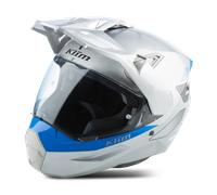 Adventurehelm Klim X1 Alpha Carbon Electric Blue Lemonade/High RiseS Electric Blue Lemonade,High Rise
