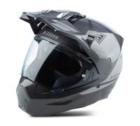 Adventurehelm Klim X1 Alpha Carbon Metallic Asphalt/MonumentM Metallic Asphalt,Monument