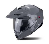 Scorpion ADX-2 Solid Klapphelm, grau, Größe M für Männer