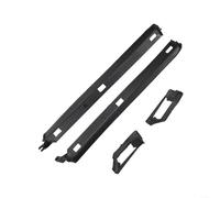 Advokingtap 4 Stück Kotflügeldichtungs-Set für Mercedes E-Klasse W210 1996-2002 ABS Ersatzteile schwarz OEM 2106987130 2106987230 Außenzubehör
