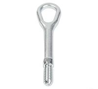 Advokingtap Abschlepphaken Metall Recovery für Mercedes A-Klasse W169 B-Klasse W245 C-Klasse W203 CLK W209 E-Klasse W211 S-Klasse W220 SL R230 SLK R171 Silber Direkter Ersatz 1 Stück Stoßstange