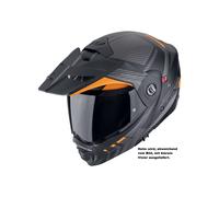 Scorpion ADX-2 Klapphelm Lewis Mattschwarz / Orange (ECE 22-06) L