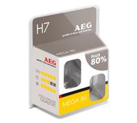 AEG Automotive 97267 Glühlampe Mega 80 H7, 55 W, 2-er Set