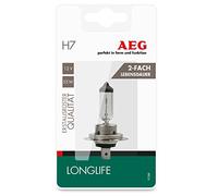 AEG Automotive 97288 Glühlampe Longlife H7, PX26d, 60/55W, 1 Stück