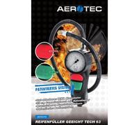 Aerotec Reifenfüller TECH 63, 2010175, geeicht, Analog, Messbereich: 0 - 10 bar