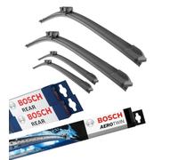 Aerotwin Scheibenwischer Set vorne+hinten kompatibel mit VW T6 bis 11.2019 - mit HECKTÜREN - California Transporter Multivan Kasten Pritsche