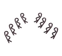 Aerox Handed Body Clips - Black (pk8)