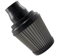 AERZETIX - C64455 - Sportluftfilter Ø65 mm universal - farbe schwarz - für rennwagen tuning karosserie auto motorrad mechanische dekoration motorluftansaugsystem