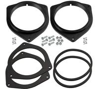 AERZETIX Set mit 2 Lautsprecheradaptern Ø165 mm kompatibel mit Toyota Auris I(E150) / Avensis II(T25) / III(T27) / Corolla IX(E120) / Verso II(R1) / RAV4 II(XA2) / V(XA5) / Aygo X(AB7)