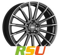 AEZ Atlanta graphite matt polished 7.5x18" ET48 LK5 112 ML 57.1 Alufelgen 18 ...