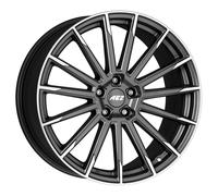 AEZ Alufelge ATLANTA TITAN 8.0J x 19 Zoll graphite matte front-polished