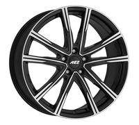 AEZ Montreal Black Polished Alufelge 18 Zoll ET38 5x114,3 ML71,6