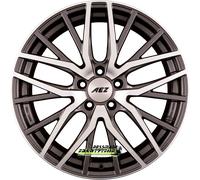 AEZ Panama gunmetal polished 9x20 ET57 - LK5/112 ML66.6 Felge Alu