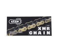 AFAM 428 Motorradkette 134 Glieder XS-Ring verstärkt Gold (A428XMR-G2 134L)