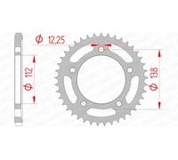 AFAM Kettenrad Stahl Standard - 525, 41 Zähne
