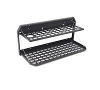 AFBGHLKMB Kofferraumabdeckung Heckklappen-Klapptisch Hecktür-Lagerregal Für Jeep Für Wrangler JK 2007-2017 Für JL 2018 inziehbarer Laderaumabdeckung