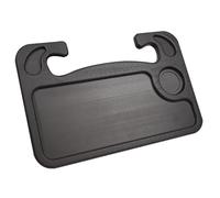 AFCSBH Lenkradtisch fürs Auto für SsangYong KGM Tivoli XLV (C150 2016-2019), Beidseitiges Auto Tablett für Laptop und Essen, Tragbarer Schreibtisch mit Getränkehalter & Stifthalter,Black