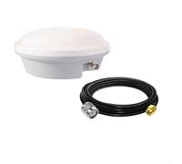 AG-30 GNSS Vermessungsantenne, Full-Band GPS BeiDou GLONASS für Galileo Receiver RHCP 5 m Kabel IP67 wasserdicht für geodätische Marine Landwirtschaft Positionierung (TNC-SMA)