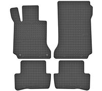 AGCPdirect Gummi Matten Fußmatten Passgenau 4-teilig Set für Mercedes C Klasse 204 2007-2014 und Mercedes E Klasse C207 Coupe 2010-2017