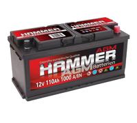 AGM Autobatterie 12V 110Ah 1000A/EN Hammer AGM Start Stop Automatik