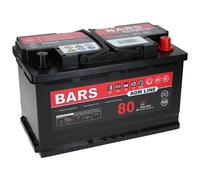 AGM Autobatterie Bars 12V 80Ah 800A Batterie für Start-Stop Fahrzeug