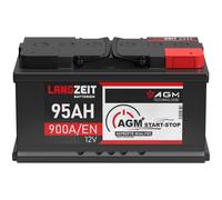 AGM Batterie 95Ah 12V Start Stop Batterie VRLA Autobatterie statt 100Ah 92Ah
