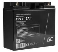 Green Cell® AGM 12V 17Ah Akku Vlies Batterie VRLA Blei Batterie Bleiakku Ersatzakku Versorgungsbatterie Zyklenfest Wartungsfrei Roller Scooter Rasentraktor Rasenmäher Elektroauto E-Bike Aufsitzmäher