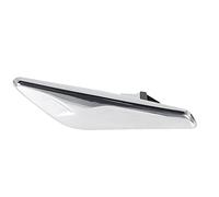 Agmoctz FüR - X3 X4 F25 F26 2013-2017 Vorne Links Chrom-KotflüGel-Zierleisten-Marker-Blinker-Lampen-Abdeckungs-Zierleiste