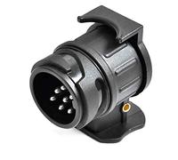 AGRISHOP Anhänger Adapter 13 auf 7-polig, 12v 13 Pin Auto auf 7 Pin Anhänger Adapter Wasserdicht Auto zu Hänger,Anhängerkupplung Adapter 7 auf 13 für PKW Caravan Truck Radträger KFZ LKW