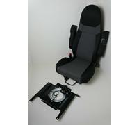 Aguti Pilotensitz-SET 2 Armlehnen Fahrer/Beifahrer + Drehkonsole + Untergestell