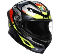 AGV K6 S Integralhelm Erazer Schwarz / Rot / Fluogelb S