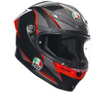 Integralhelm AGV K6 S SLASHCUT BLACK/GREY/RED