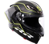 AGV Pista GP RR Performante Carbon Helm, carbon-gelb, Größe M für Männer