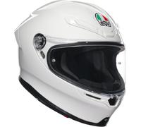 AGV K6 S Integralhelm - ECE 22.06 Motorradhelm für Brillenträger, Carbon Aramid Schale, Pinlock Max Vision Visier, Sport Touring