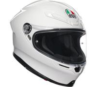 AGV K6 S Integralhelm - ECE 22.06 Motorradhelm für Brillenträger, Carbon Aramid Schale, Pinlock Max Vision Visier, Sport Touring
