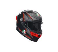 Integralhelm AGV K6 S SLASHCUT BLACK/GREY/RED