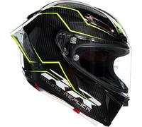 AGV Pista GP RR Performante Carbon Helm, carbon-gelb, Größe L für Männer