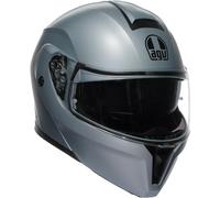 AGV Streetmodular Mono Matt Silver Klapphelm, silber, Größe XL für Männer